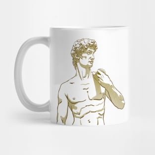 David of Michelangelo Mug